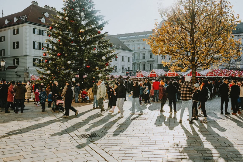 Affiche de Marché de Noël des artisans - Au Koïfhus