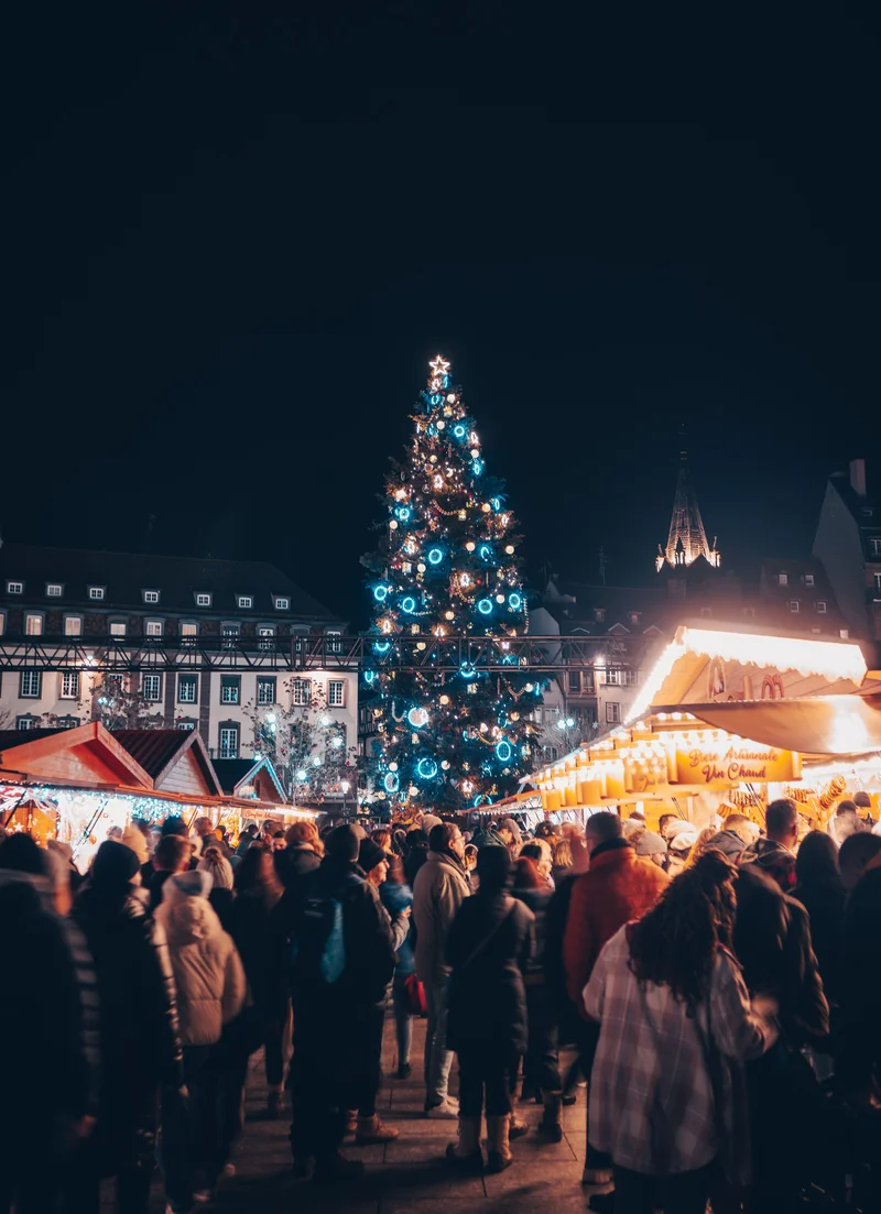 Affiche de Marché de Noël