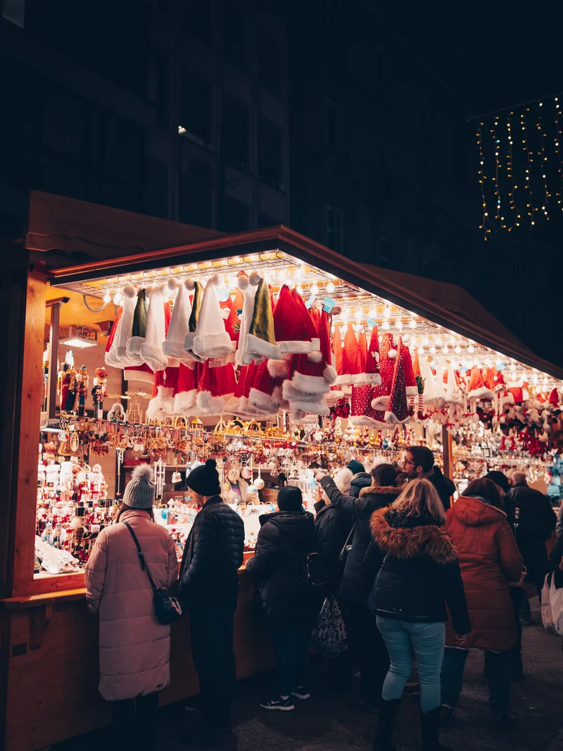 Affiche de Marché de Noël