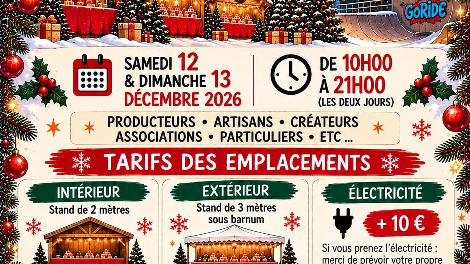 Photo de couverture - marché de noël