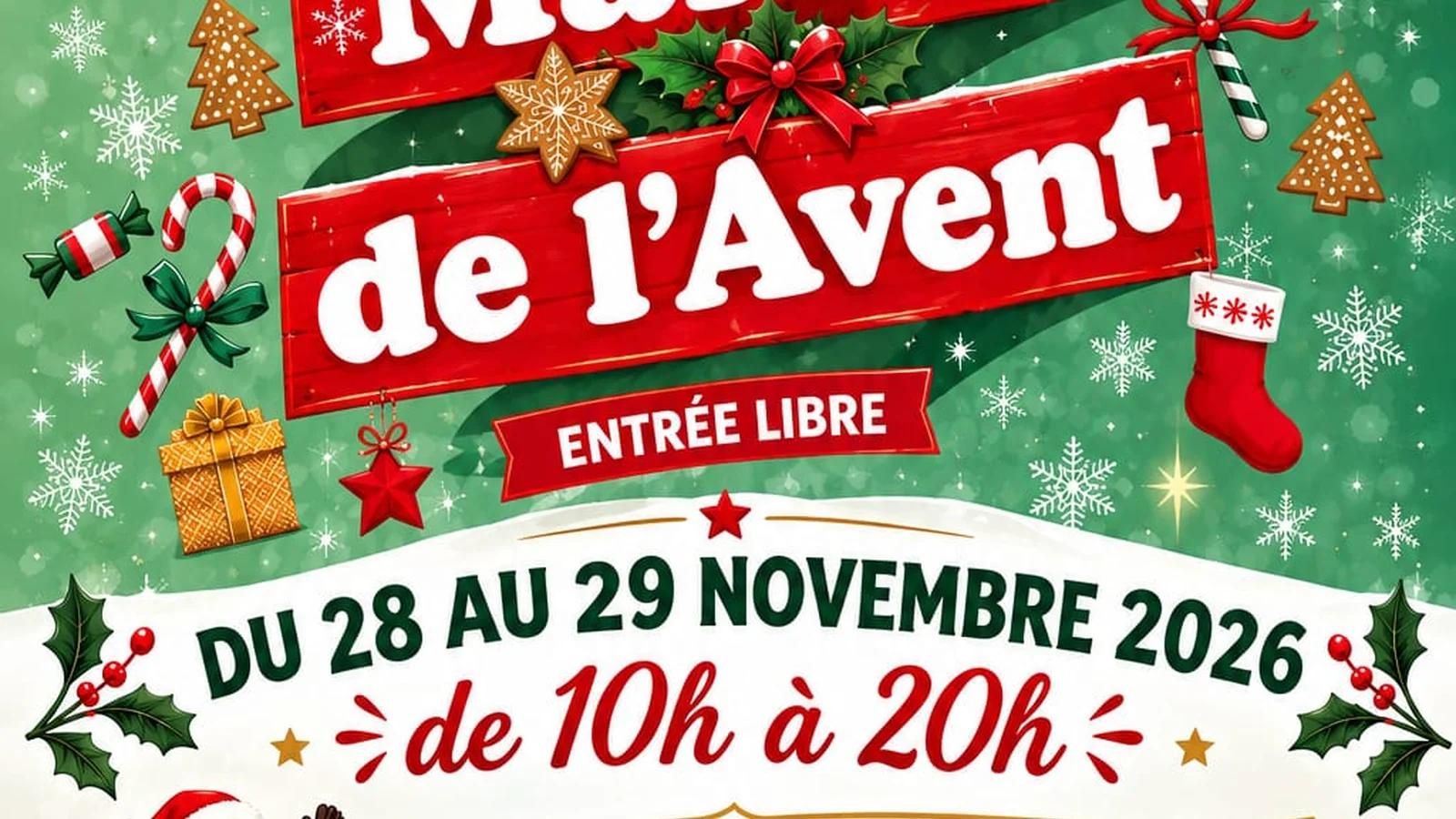 Photo de couverture - Marché de l'avent