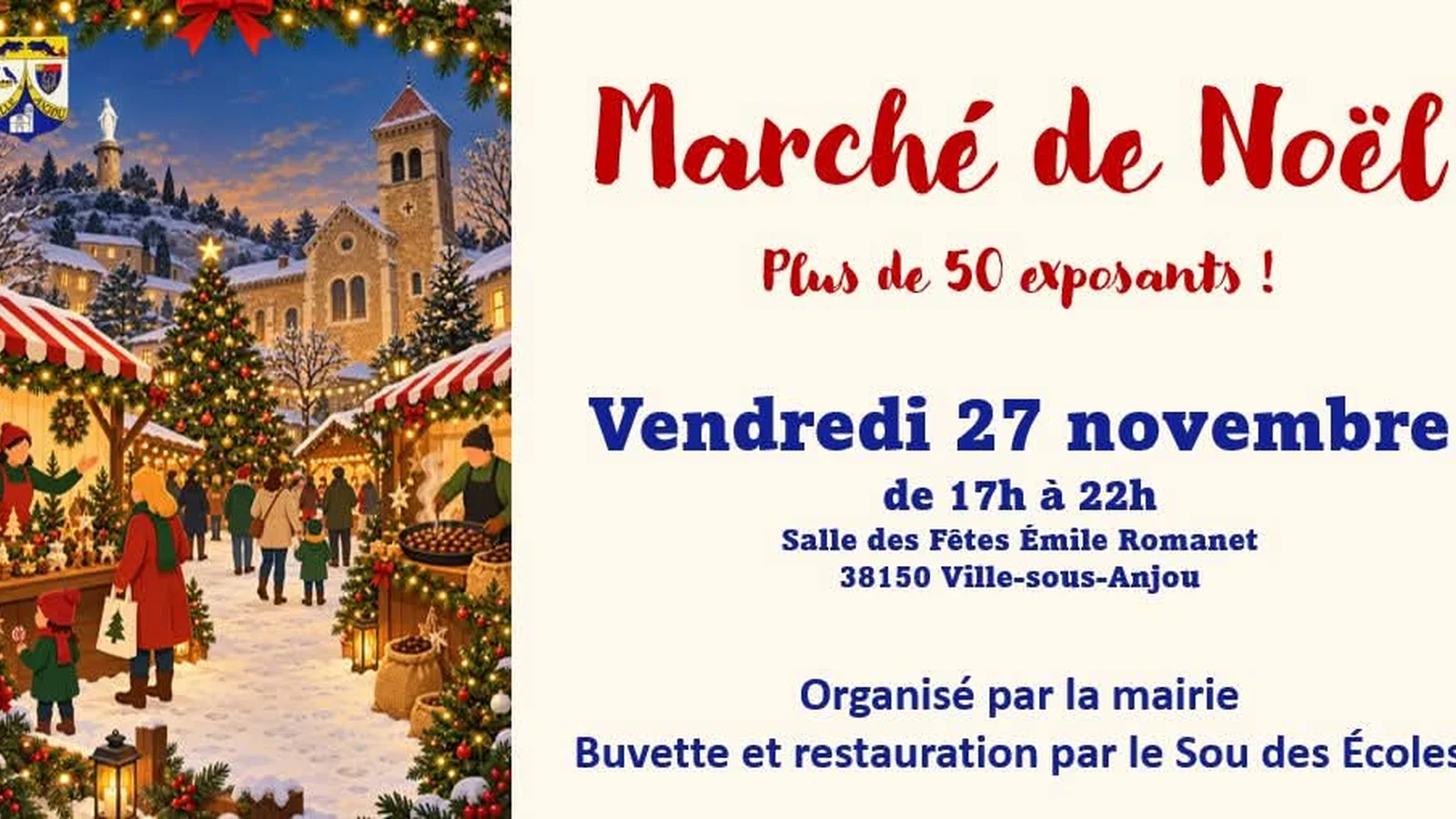 Photo de couverture - 🎅 Marché de Noël 🎄