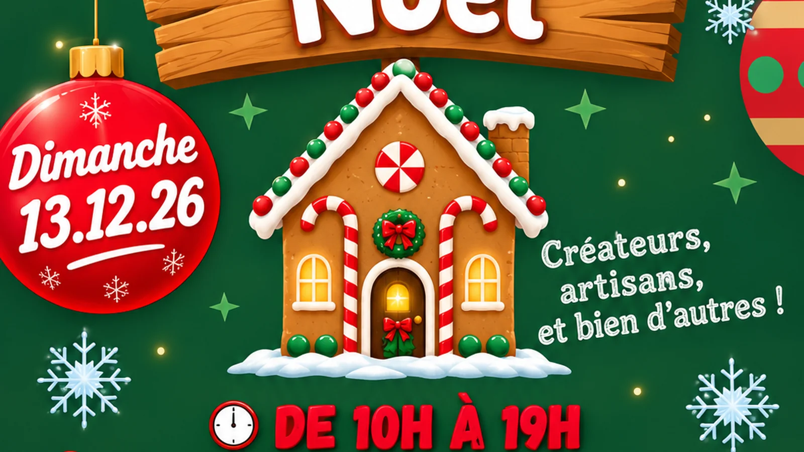 Photo de couverture - Marché de Noël 🎄