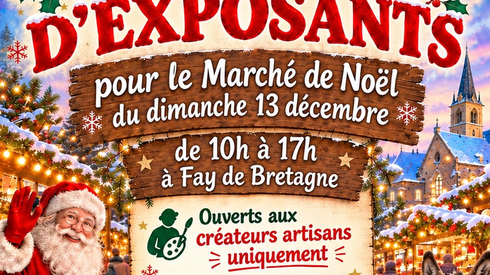 Photo de couverture - Marché de Noël Fay-de-Bretagne